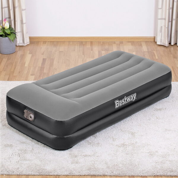 Bestway Air Mattress Single Inflatable Bed 46cm Airbed Black - Image 7