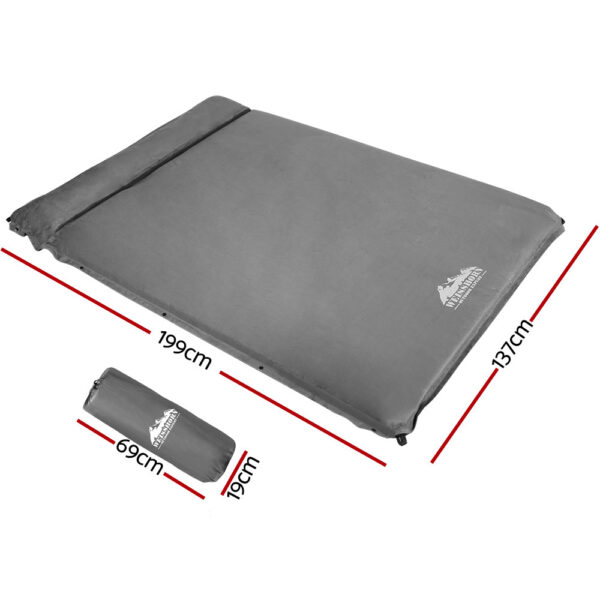 Weisshorn Self Inflating Mattress - Grey - Image 2