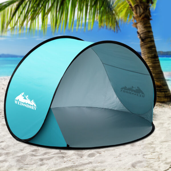 Weisshorn Pop Up Beach Tent Camping Portable Sun Shade Shelter Fishing - Image 7