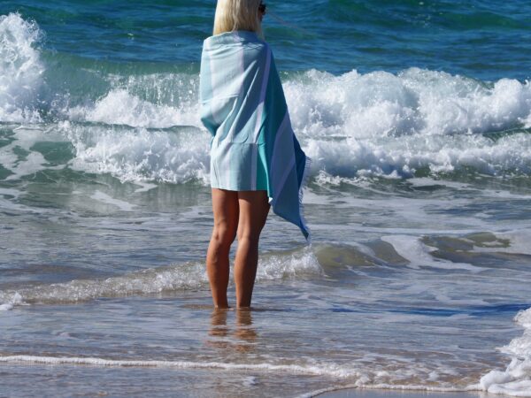 SORRENTO TURKISH COTTON TOWEL - OCEAN - Image 7