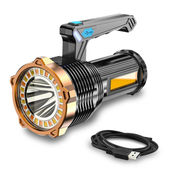 Most Powerful 1200lm LED Flashlight Super Bright Torch Lamp USB Rechargeable - Image 5