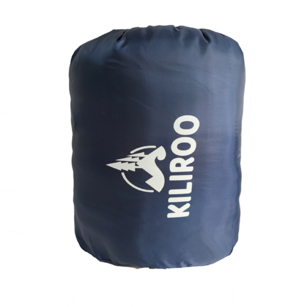 KILIROO Sleeping Bag 350GSM Navy Blue - Image 5