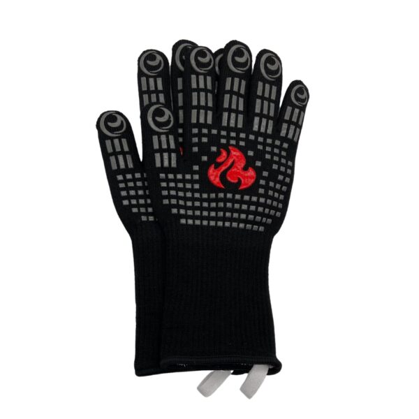 KILIROO BBQ Grill Gloves 35cm With Non-Slip Silicone - Image 3