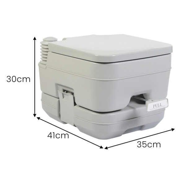 Wallaroo 10l Camping Portable Toilet - Image 3