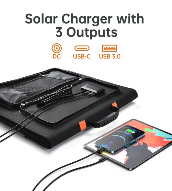 CHOETECH SC008 120W Foldable Solar Charger - Image 6