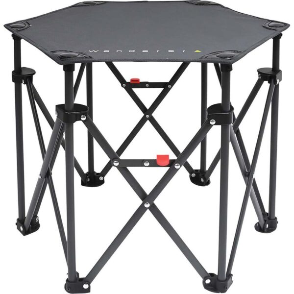 Wanderer Hex Small Quad Foldable Table Camping Fishing Outdoors - Image 3